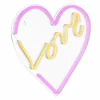 Luminaires Globo Lighting Éclairage Led|Luminaire déco Globo LOVE LED Transparent, 1 lumière