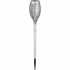Luminaire déco Globo SOLAR LED Argenté, 12 lumières