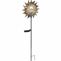 Luminaire déco Globo SOLAR LED Noir, 1 lumière