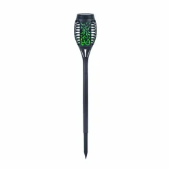 Luminaire déco Globo SOLAR LED Noir, 8 lumières, Changeur de couleurs