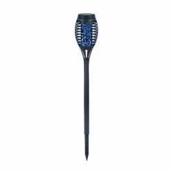 Luminaire déco Globo SOLAR LED Noir, 8 lumières, Changeur de couleurs