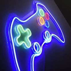 Luminaires Leuchten Direkt Éclairage Led|Luminaire déco Leuchten-Direkt NEON-GAMER LED Multicolore, 1 lumière