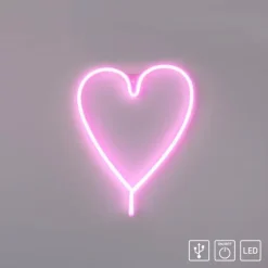 Luminaires Leuchten Direkt Éclairage Led|Luminaire déco Leuchten-Direkt NEON-HERZ LED Multicolore, 1 lumière