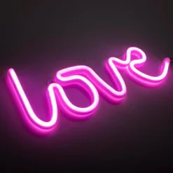 Luminaires Leuchten Direkt Éclairage Led|Luminaire déco Leuchten-Direkt NEON-LOVE LED Rose, 1 lumière
