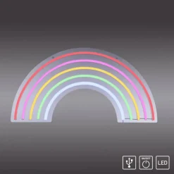 Luminaires Leuchten Direkt Éclairage Led|Luminaire déco Leuchten-Direkt NEON-RAINBOW LED Multicolore, 1 lumière