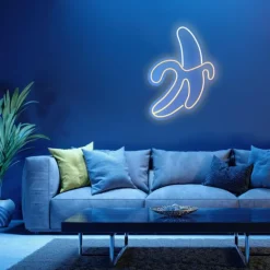 Luminaires Leuchten Direkt Éclairage Led|Luminaire déco Leuchten-Direkt NEON-BANANE LED Jaune, Blanc, 1 lumière