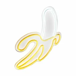 Luminaires Leuchten Direkt Éclairage Led|Luminaire déco Leuchten-Direkt NEON-BANANE LED Jaune, Blanc, 1 lumière
