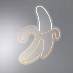 Luminaires Leuchten Direkt Éclairage Led|Luminaire déco Leuchten-Direkt NEON-BANANE LED Jaune, Blanc, 1 lumière
