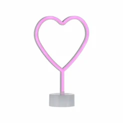 Luminaires Leuchten Direkt Éclairage Led|Luminaire déco Leuchten-Direkt NEON-HERZ LED Rose, 1 lumière