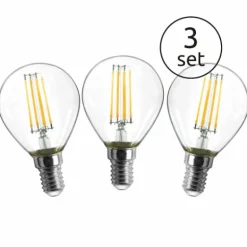Luminaires Globo Lighting E14 LED 4 Watt blanc chaud 400 Lumen