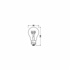 Luminaires Osram E27 5.9 Watt blanc chaud 600 Lumen
