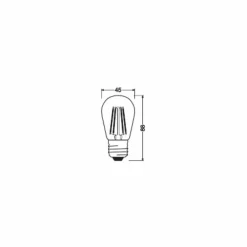 Luminaires Osram E27 4.8 Watt blanc chaud dimmable 360 Lumen