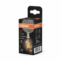 Luminaires Osram E14 4.6 Watt blanc chaud dimmable 470 Lumen
