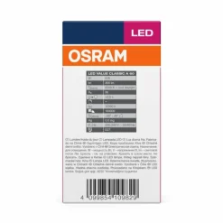 Luminaires Osram E27 LED 8.5 Watt blanc lumière du jour 806 Lumen