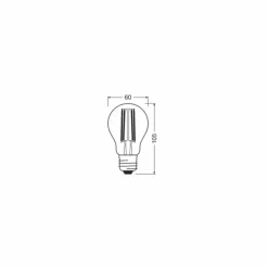 Luminaires Osram E27 LED 3.8 Watt blanc neutre 806 Lumen