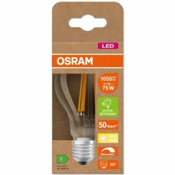 Luminaires Osram E27 LED 5.7 Watt blanc chaud dimmable 1055 Lumen