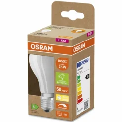 Luminaires Osram E27 LED 5.7 Watt blanc chaud dimmable 1055 Lumen