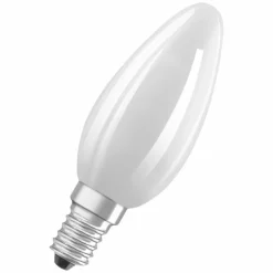 Luminaires Osram E14 LED 2.9 Watt blanc chaud dimmable 470 Lumen