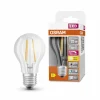 Luminaires Osram E27 LED 2.2 Watt blanc chaud dimmable 300 Lumen