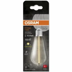 Luminaires Osram E27 LED 2.2 Watt blanc chaud 150 Lumen