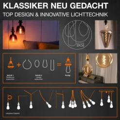 Luminaires Osram E14 LED 2.5 Watt blanc chaud 220 Lumen