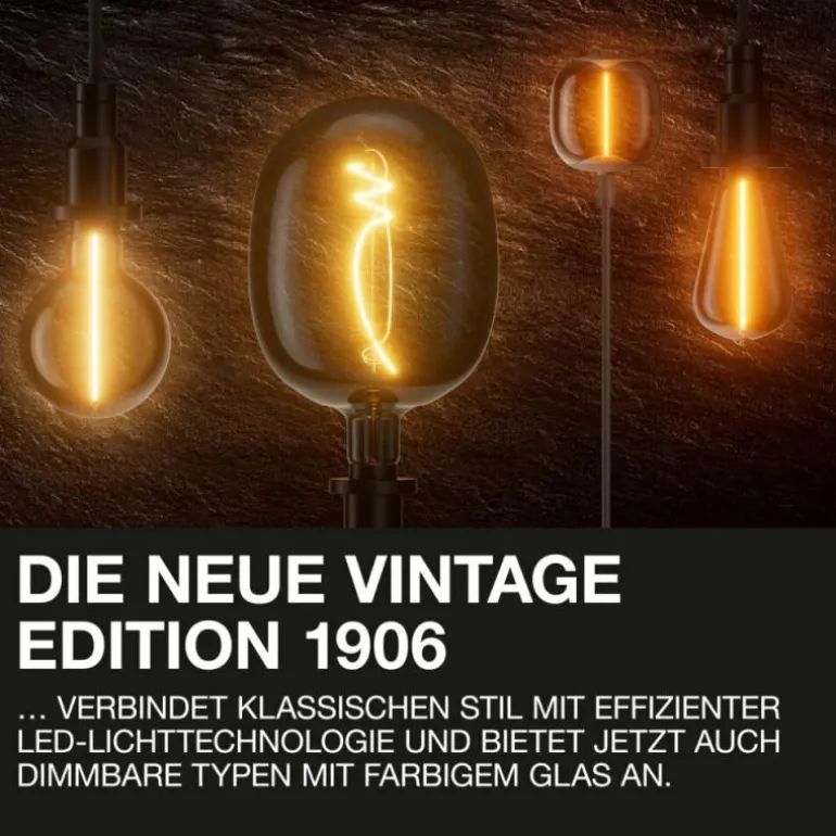 Luminaires Osram E27 LED 4 Watt blanc chaud 410 Lumen