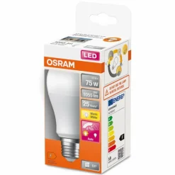 Luminaires Osram E27 LED 10 Watt blanc chaud 1055 Lumen