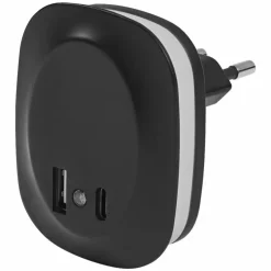 Luminaires Ledvance Éclairage Led|Lunetta Lampe à prise électrique LED Noir, 1 lumière, Détecteur de mouvement