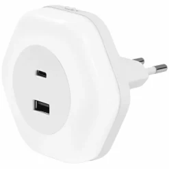Luminaires Ledvance Éclairage Led|Lunetta Lampe à prise électrique LED Blanc, 1 lumière, Détecteur de mouvement