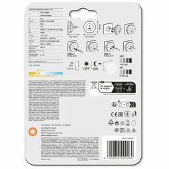 Luminaires Ledvance Éclairage Led|Lunetta Lampe à prise électrique LED Blanc, 1 lumière, Détecteur de mouvement