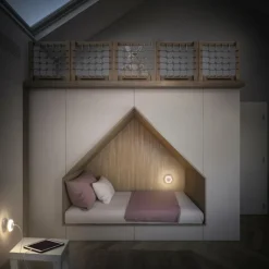 Luminaires Ledvance Éclairage Led|Lunetta Lampe à prise électrique LED Blanc, 1 lumière, Détecteur de mouvement