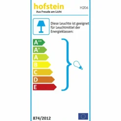 hofstein Lustres|Lustre à 5 lampes Transparent, 5 lumières