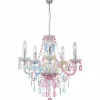 Luminaires Globo Lighting Lustres|Lustre Globo Chrome, 5 lumières