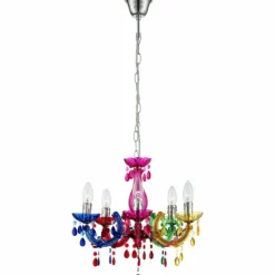Luminaires Globo Lighting Lustres|Lustre Globo Multicolore, 5 lumières