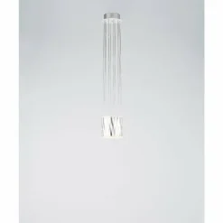 Luminaires Serien Lighting Lustres|Lustre Serien Lighting ZOOM LED Acier inoxydable, 1 lumière