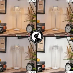 hofstein Éclairage Led|Macos Lampe de bureau, Lampe à poser, Liseuse LED Blanc, 1 lumière