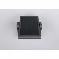 Malawi Applique murale Luminaires Trio LED Anthracite, 1 lumière, Détecteur de mouvement