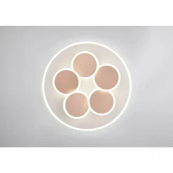 Luminaires Trio Éclairage Led|Mandala Plafonnier LED Gris, 1 lumière, Télécommandes