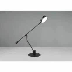 Luminaires Trio Lampes À Poser|Manduro Lampe à poser LED Noir, 1 lumière