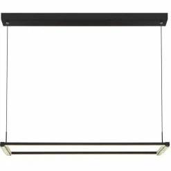 Luminaires Globo Lighting Éclairage Led|Mariella Suspension LED Noir, 1 lumière, Télécommandes