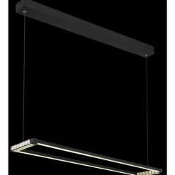 Luminaires Globo Lighting Éclairage Led|Mariella Suspension LED Noir, 1 lumière, Télécommandes