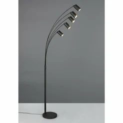 Luminaires Trio Lampadaires Et Lampes Sur Pied|Marley Lampadaire Noir, 5 lumières