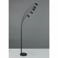 Luminaires Trio Lampadaires Et Lampes Sur Pied|Marley Lampadaire Noir, 5 lumières