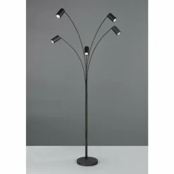 Luminaires Trio Lampadaires Et Lampes Sur Pied|Marley Lampadaire Noir, 5 lumières
