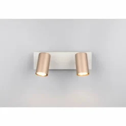 Luminaires Trio Spots Et Projecteurs|Marley Spot de plafond Brun, 2 lumières
