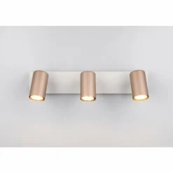 Luminaires Trio Spots Et Projecteurs|Marley Spot de plafond Brun, 3 lumières