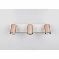 Luminaires Trio Spots Et Projecteurs|Marley Spot de plafond Brun, 3 lumières