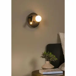 Luminaires Lucide Éclairage Led|MATIZ Applique murale LED Noir, 1 lumière