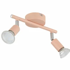 Luminaires Globo Lighting Spots Et Projecteurs|Matrix Plafonnier, Spot de plafond, Applique murale, Spot mural Rose, 2 lumières