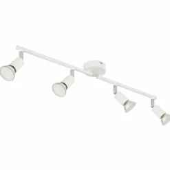 Luminaires Globo Lighting Spots Et Projecteurs|Matrix Plafonnier, Spot de plafond, Applique murale, Spot mural Blanc, 4 lumières